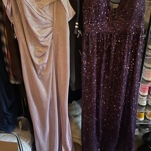 Formal dresses and coach shoes